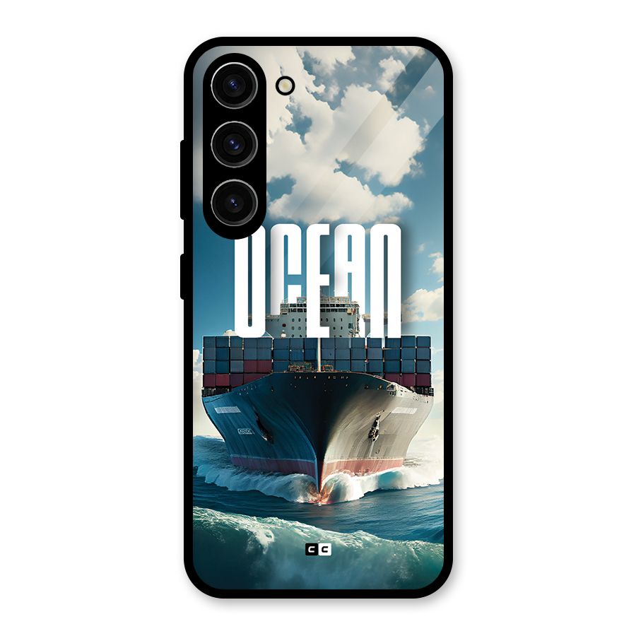 Ocean Life Glass Back Case for Galaxy S23