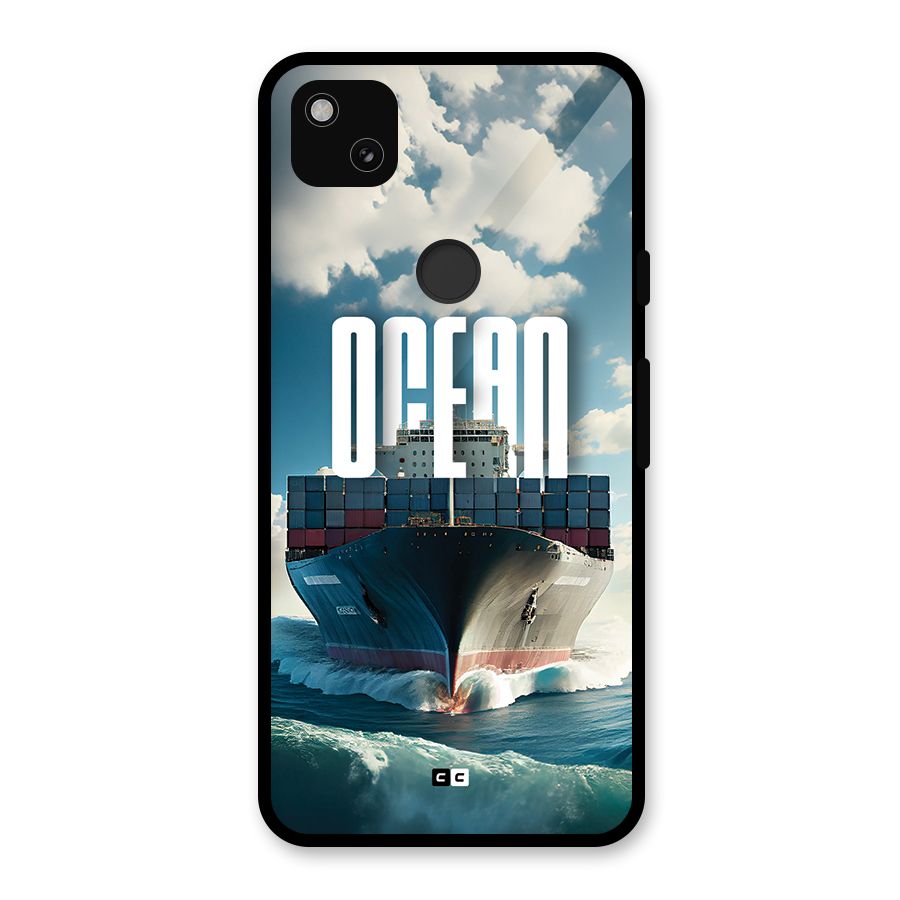 Ocean Life Glass Back Case for Google Pixel 4a