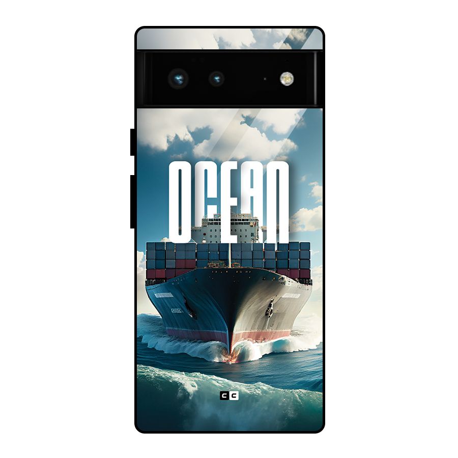 Ocean Life Glass Back Case for Google Pixel 6