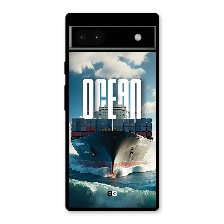 Ocean Life Glass Back Case for Google Pixel 6a