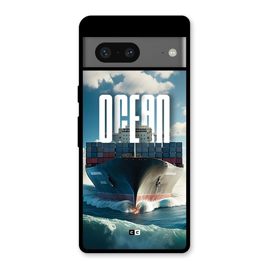 Ocean Life Glass Back Case for Google Pixel 7