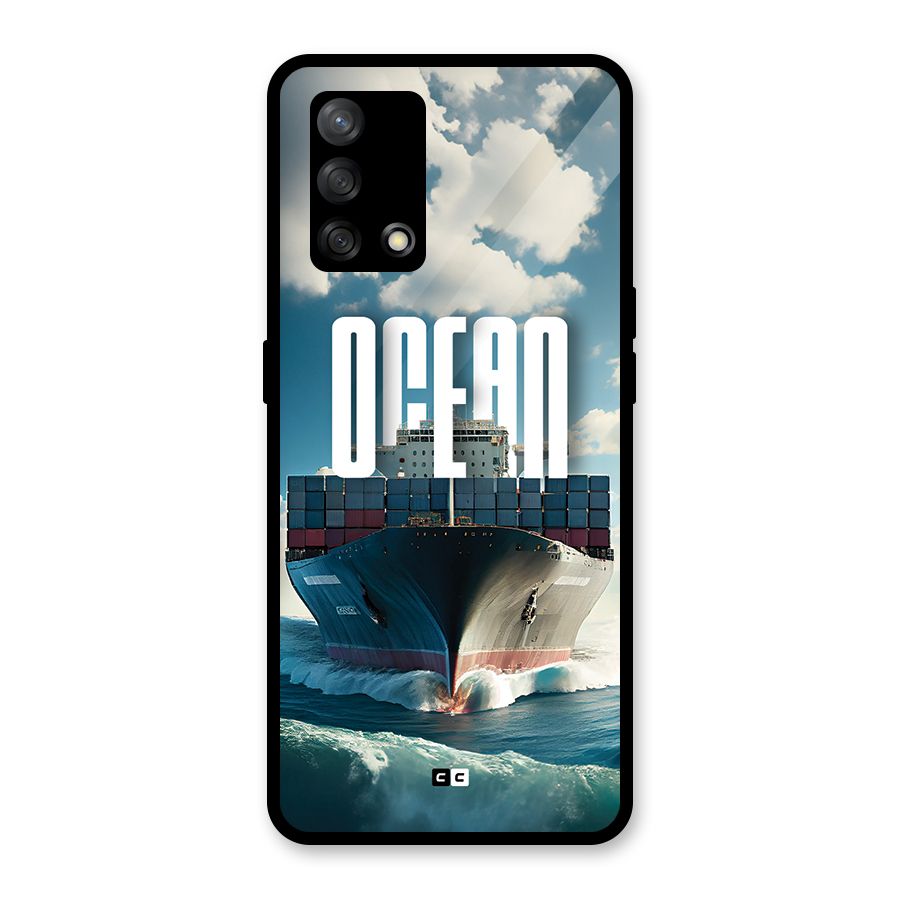 Ocean Life Glass Back Case for Oppo F19