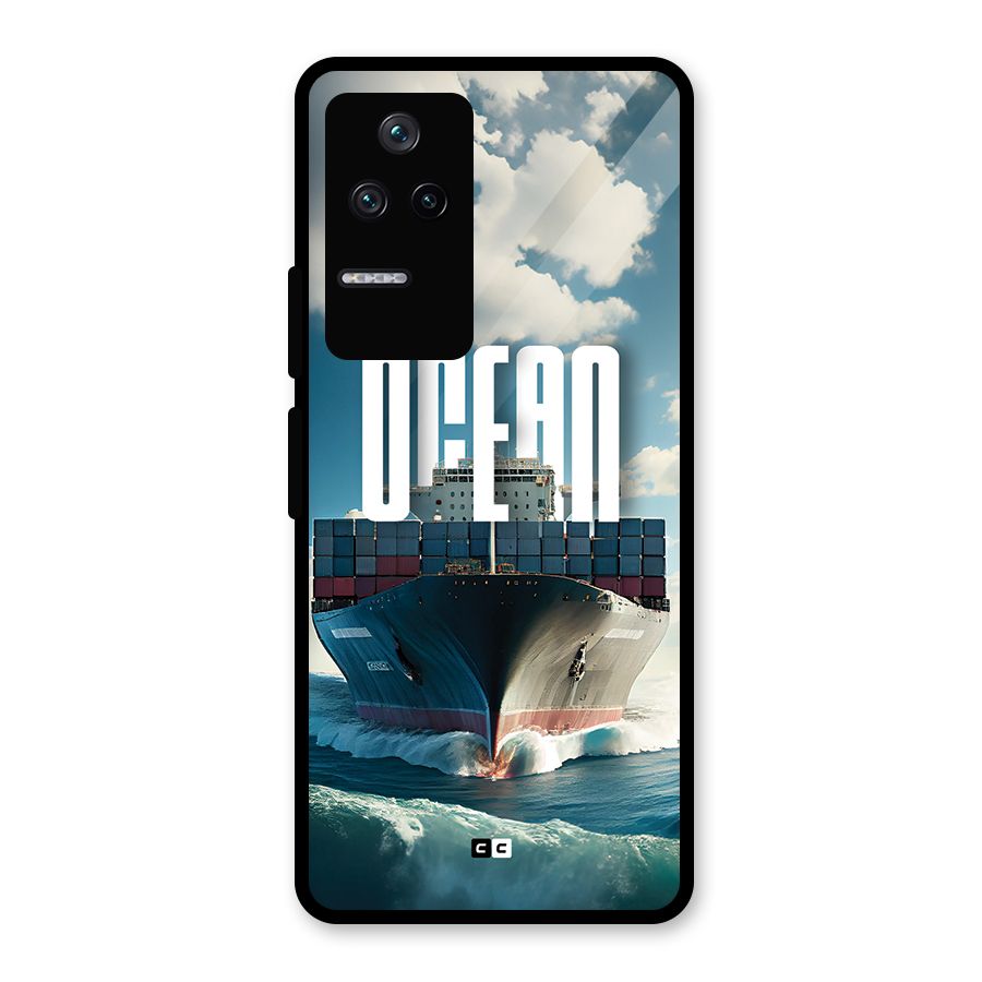 Ocean Life Glass Back Case for Poco F4 5G