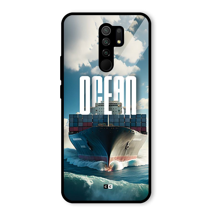 Ocean Life Glass Back Case for Poco M2