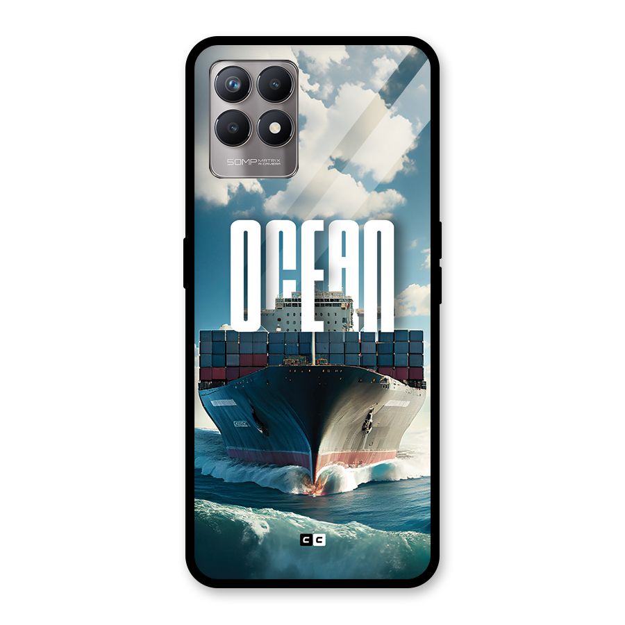 Ocean Life Glass Back Case for Realme 8i