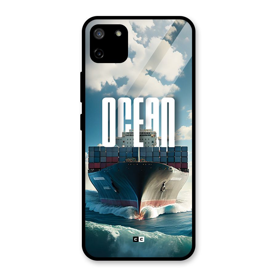 Ocean Life Glass Back Case for Realme C11