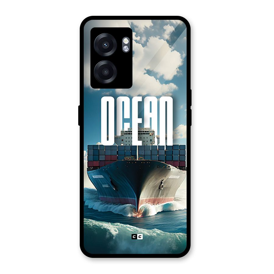 Ocean Life Glass Back Case for Realme Narzo 50 5G