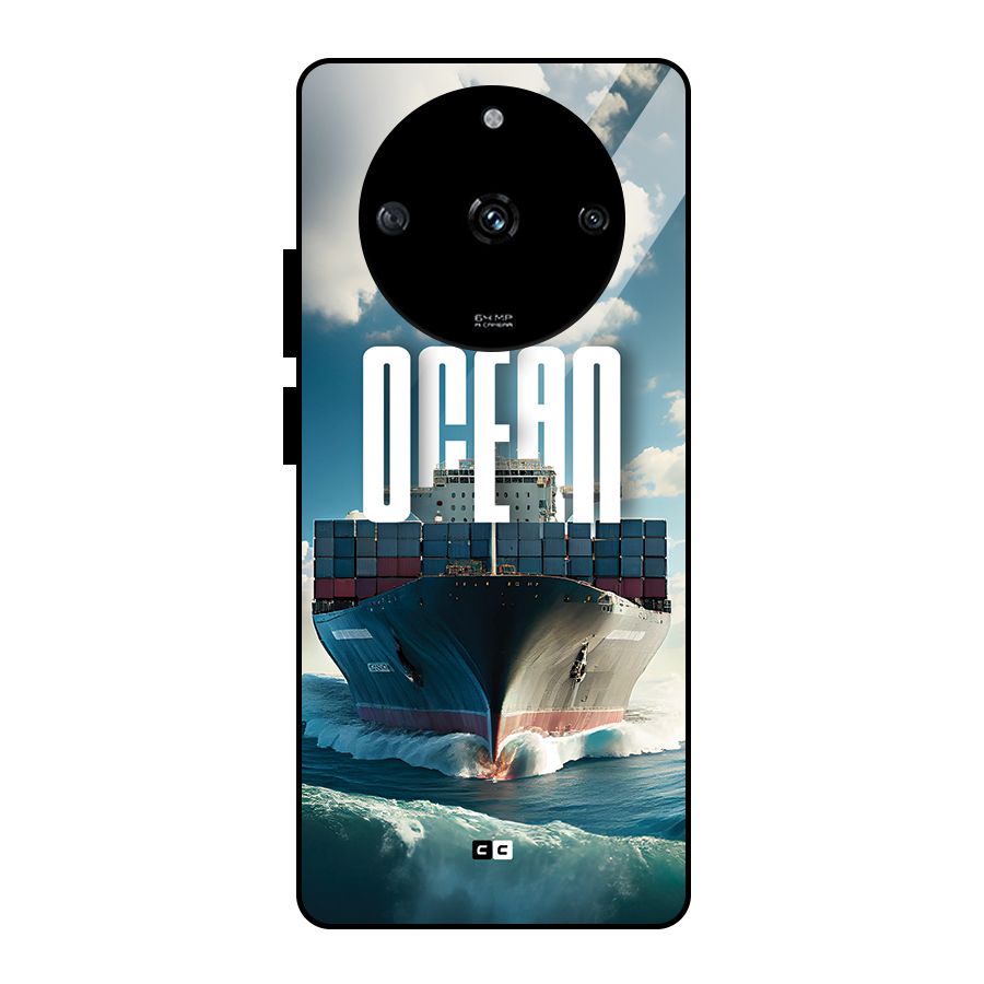 Ocean Life Glass Back Case for Realme Narzo 60 5G