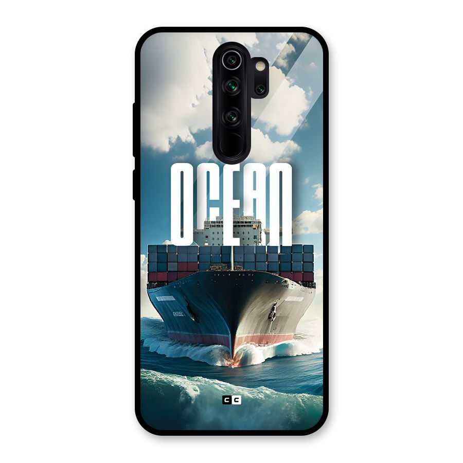 Ocean Life Glass Back Case for Redmi Note 8 Pro