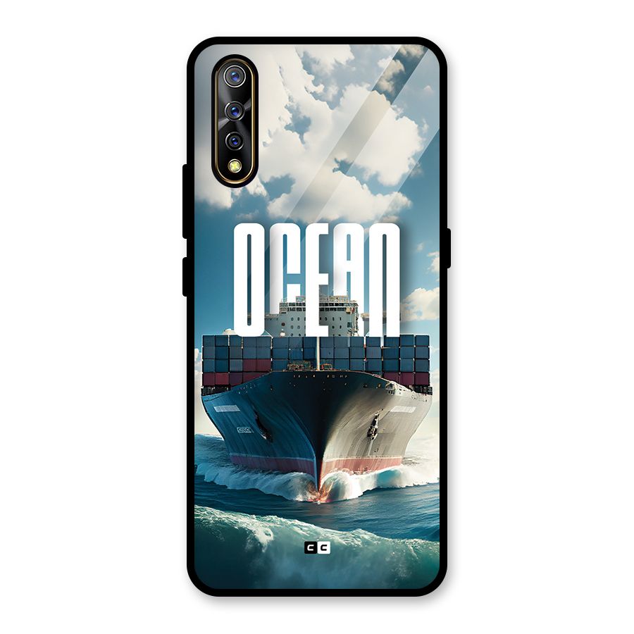 Ocean Life Glass Back Case for Vivo S1