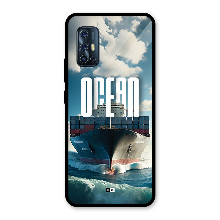 Ocean Life Glass Back Case for Vivo V17