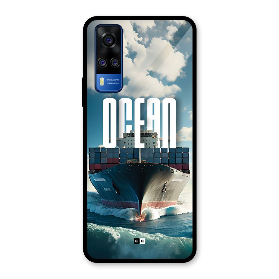 Ocean Life Glass Back Case for Vivo Y31