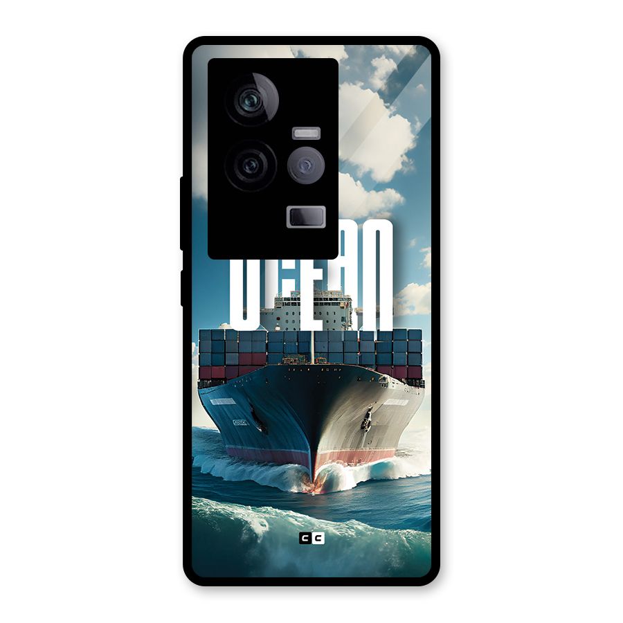 Ocean Life Glass Back Case for Vivo iQOO 11 5G