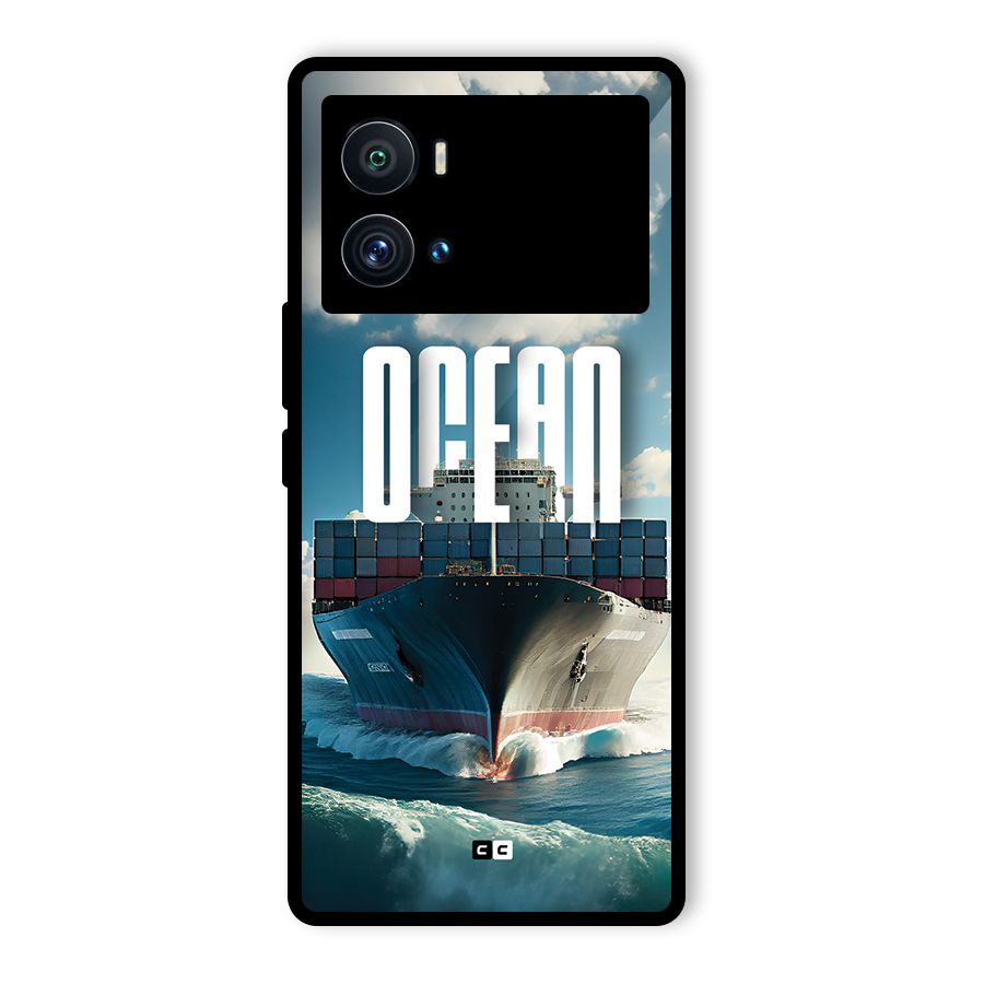 Ocean Life Glass Back Case for Vivo iQOO 9 Pro