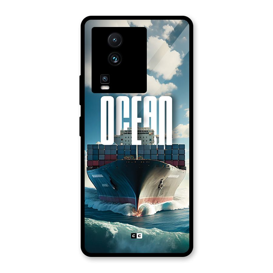 Ocean Life Glass Back Case for Vivo iQOO Neo 7 Pro