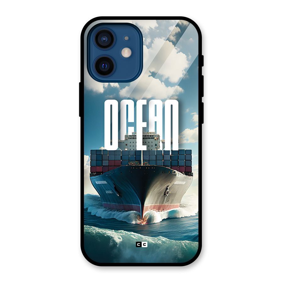 Ocean Life Glass Back Case for iPhone 12 Mini