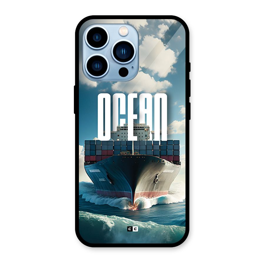 Ocean Life Glass Back Case for iPhone 13 Pro
