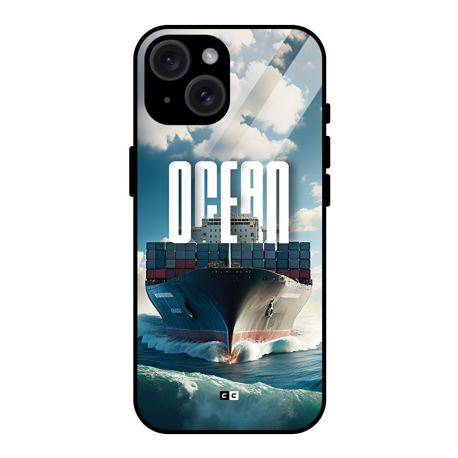 Ocean Life Glass Back Case for iPhone 15
