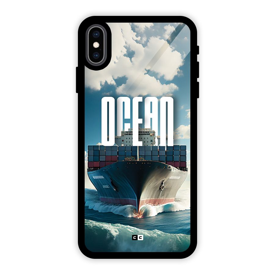 Ocean Life Glass Back Case for iPhone XS Max