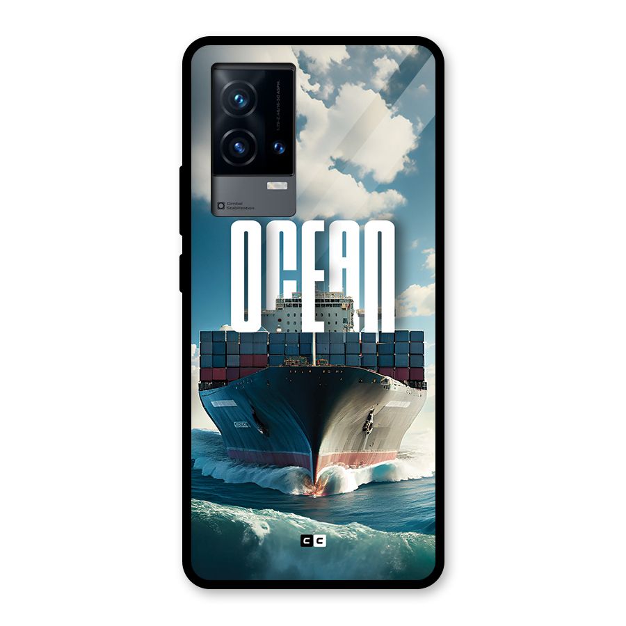 Ocean Life Glass Back Case for iQOO 9 5G