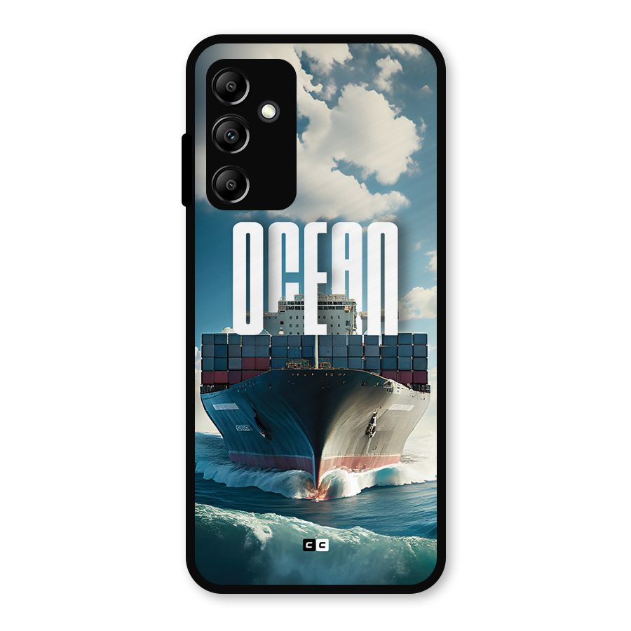 Ocean Life Metal Back Case for Galaxy A14 5G