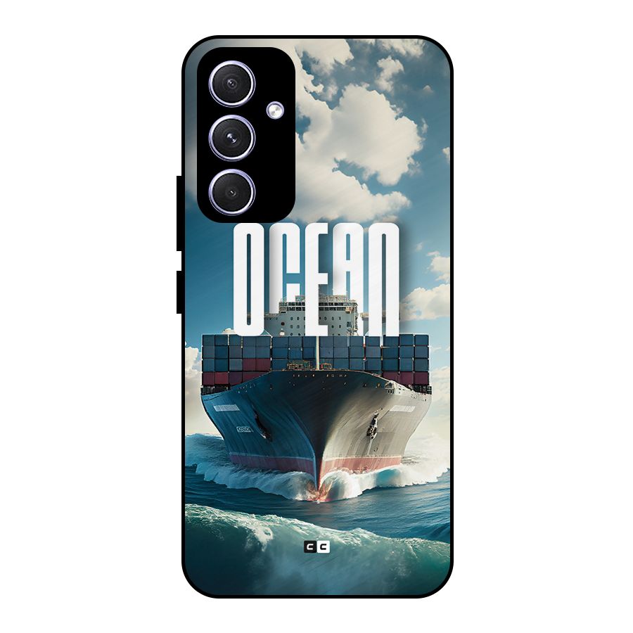 Ocean Life Metal Back Case for Galaxy A54