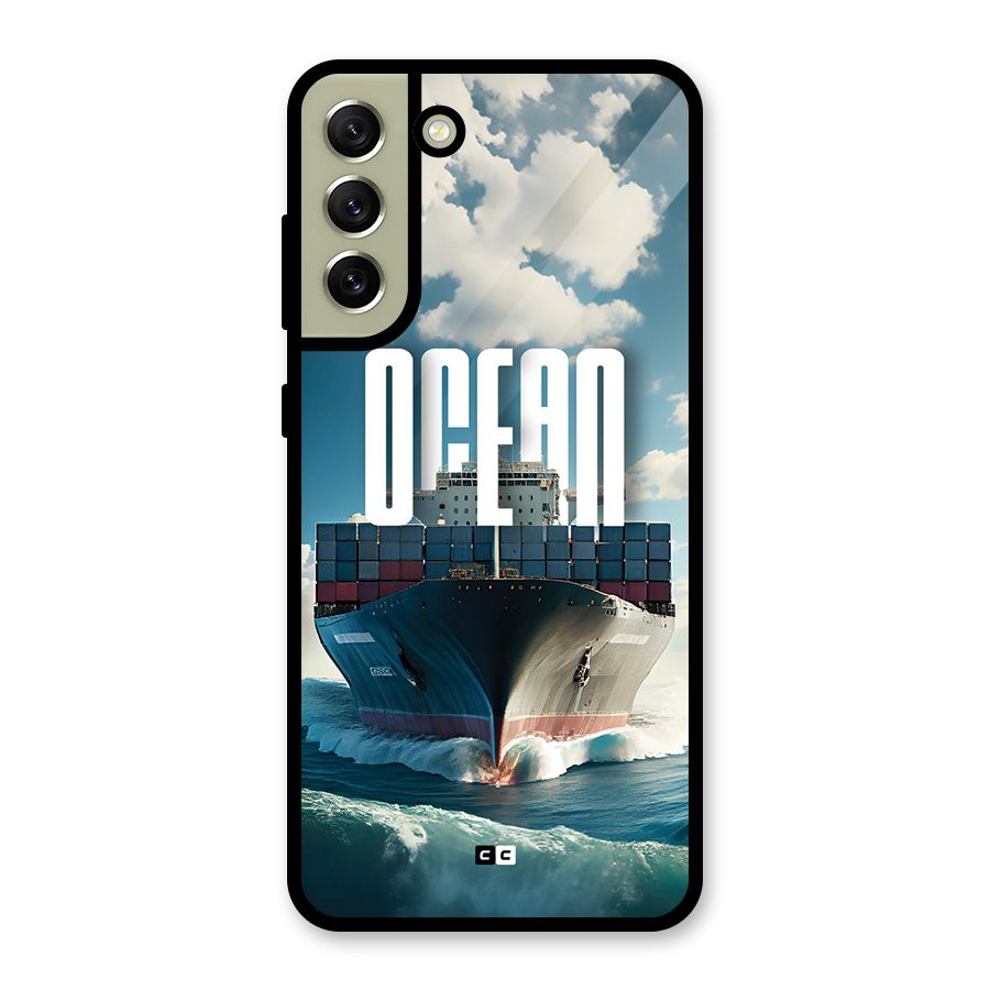 Ocean Life Metal Back Case for Galaxy S21 FE 5G (2023)