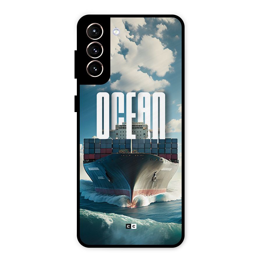 Ocean Life Metal Back Case for Galaxy S21 Plus