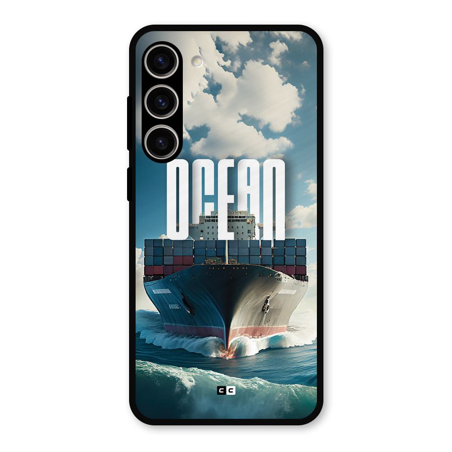 Ocean Life Metal Back Case for Galaxy S23 Plus