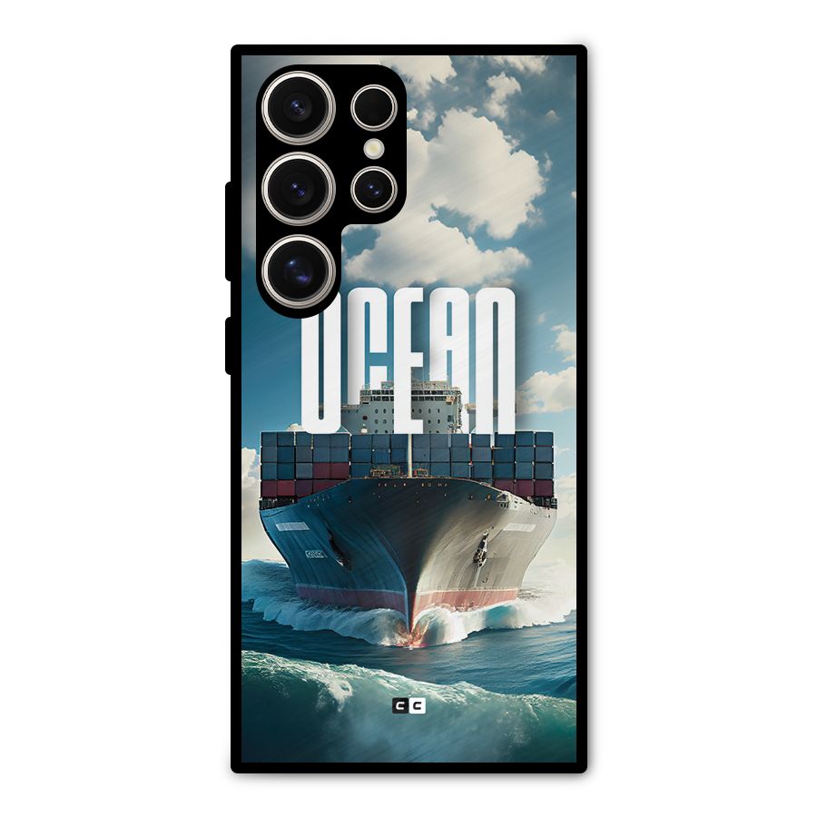 Ocean Life Metal Back Case for Galaxy S24 Ultra