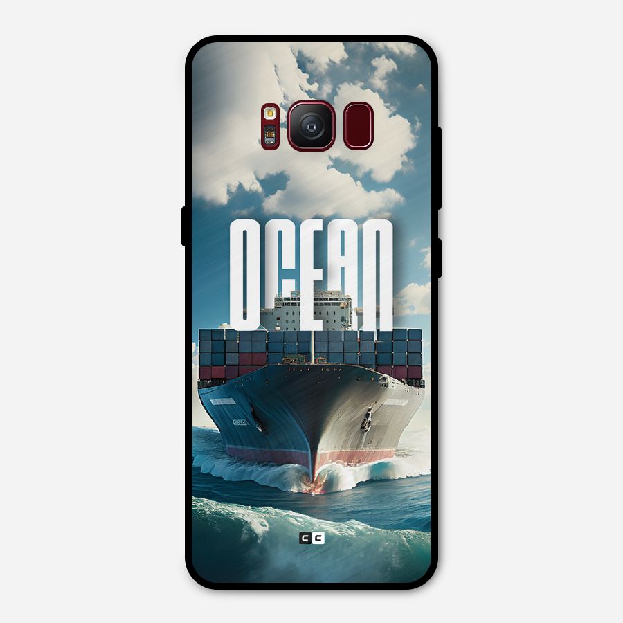 Ocean Life Metal Back Case for Galaxy S8