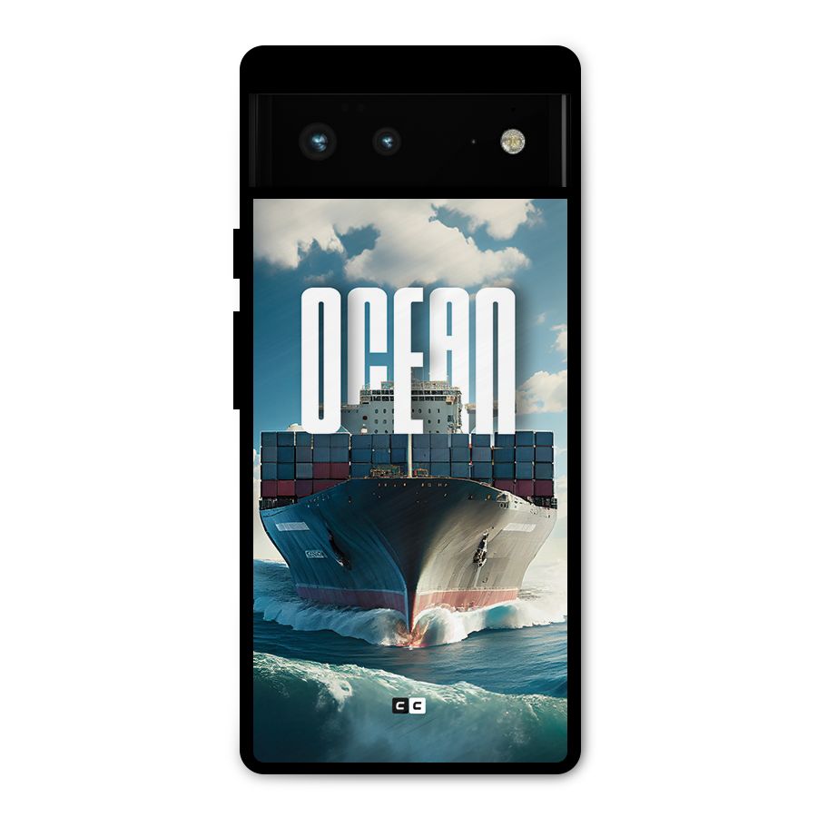 Ocean Life Metal Back Case for Google Pixel 6