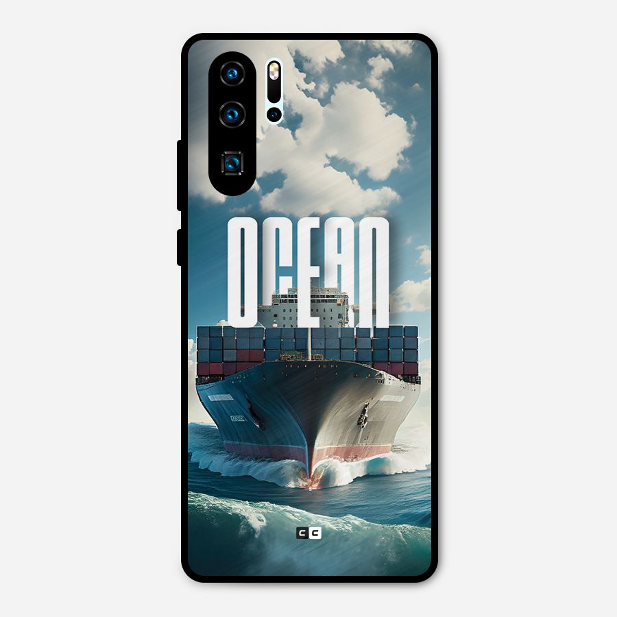 Ocean Life Metal Back Case for Huawei P30 Pro