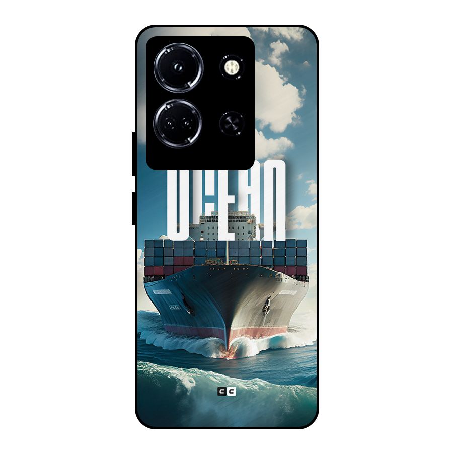 Ocean Life Metal Back Case for Infinix Note 30 5G