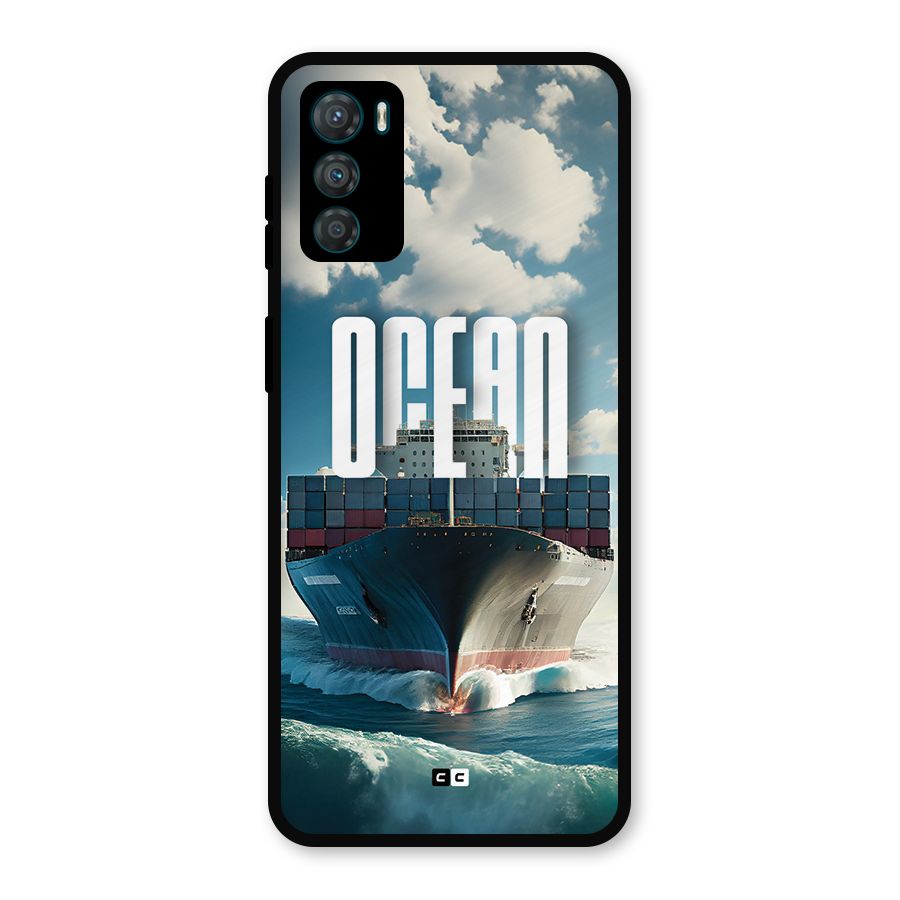 Ocean Life Metal Back Case for Moto G42