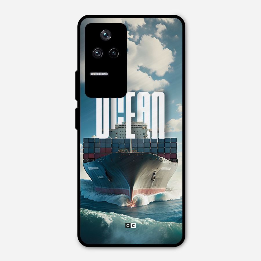 Ocean Life Metal Back Case for Poco F4 5G