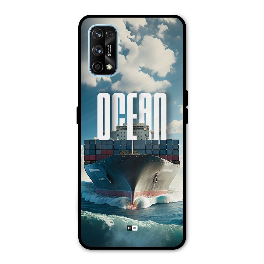 Ocean Life Metal Back Case for Realme 7 Pro