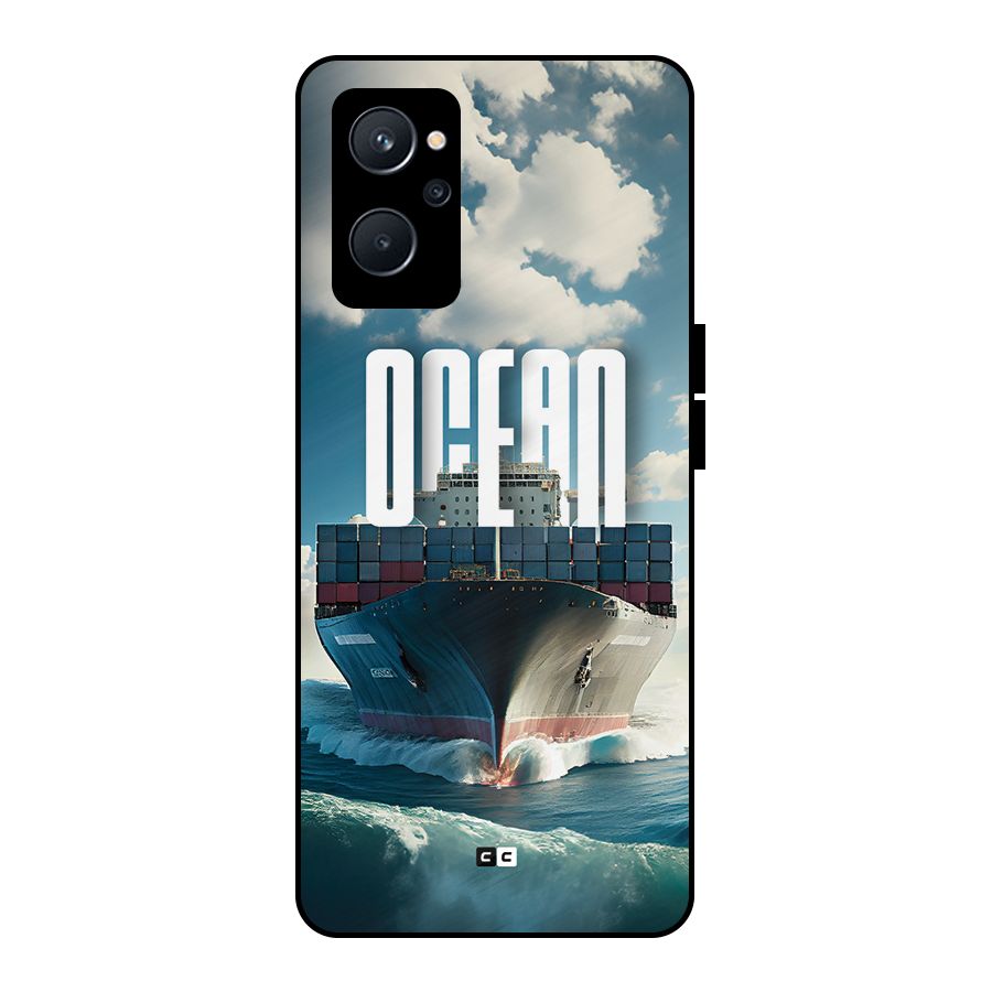 Ocean Life Metal Back Case for Realme 9i 5G