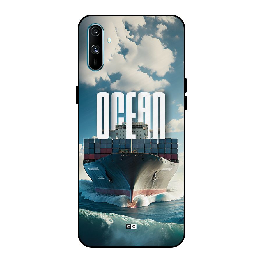 Ocean Life Metal Back Case for Realme C3