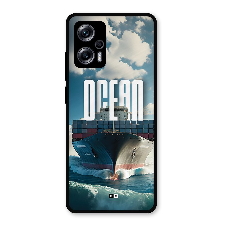 Ocean Life Metal Back Case for Redmi K50i