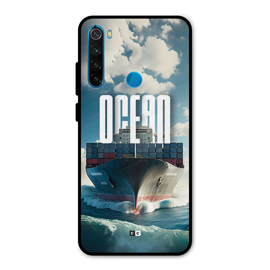 Ocean Life Metal Back Case for Redmi Note 8