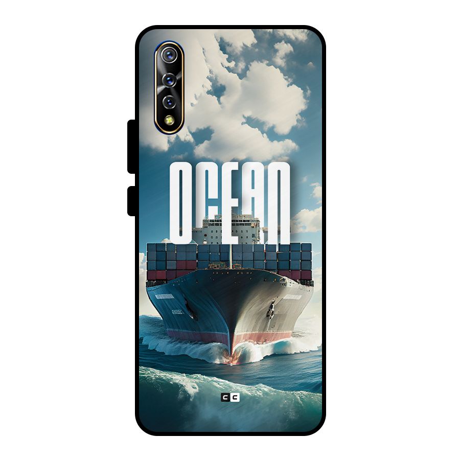 Ocean Life Metal Back Case for Vivo S1