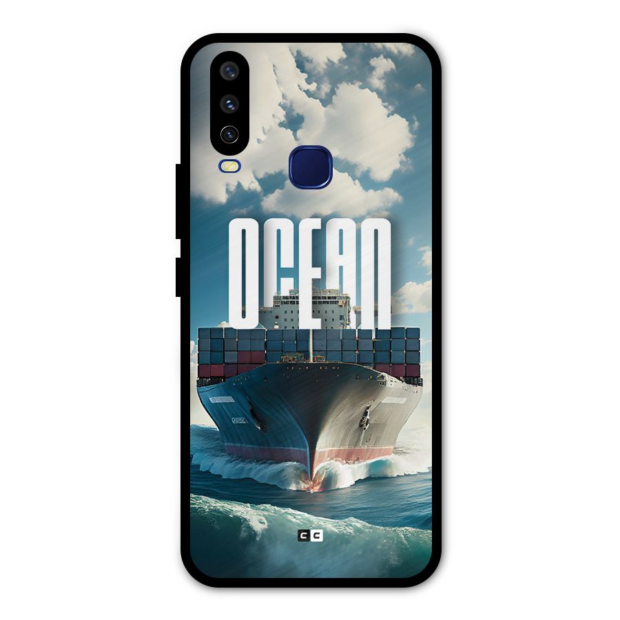 Ocean Life Metal Back Case for Vivo U10