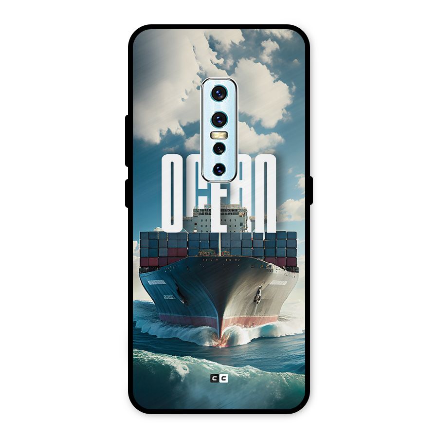 Ocean Life Metal Back Case for Vivo V17 Pro