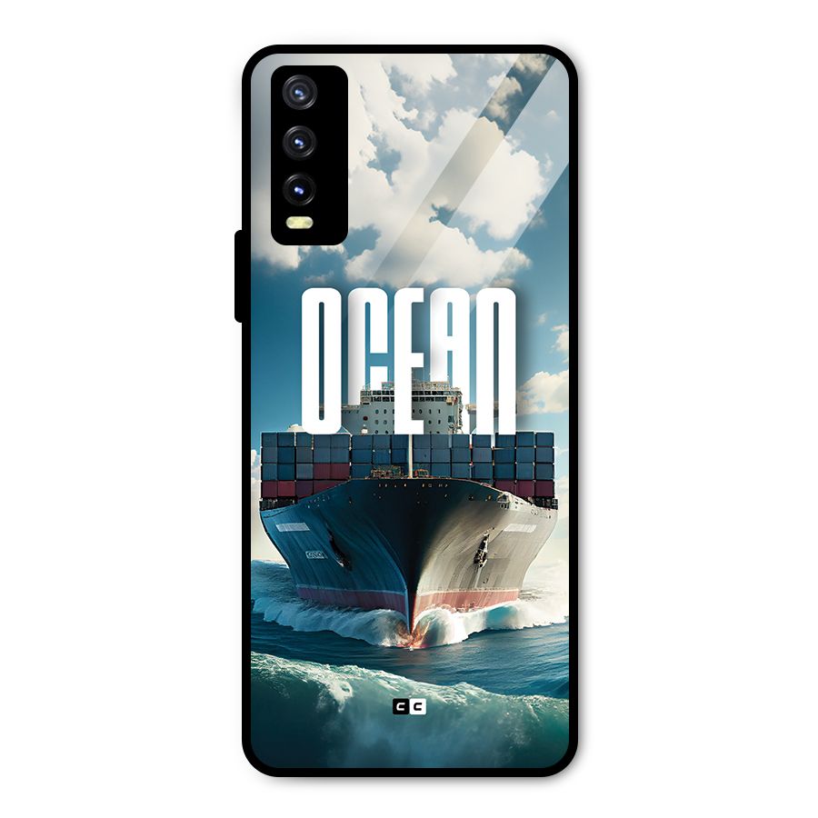 Ocean Life Metal Back Case for Vivo Y20g