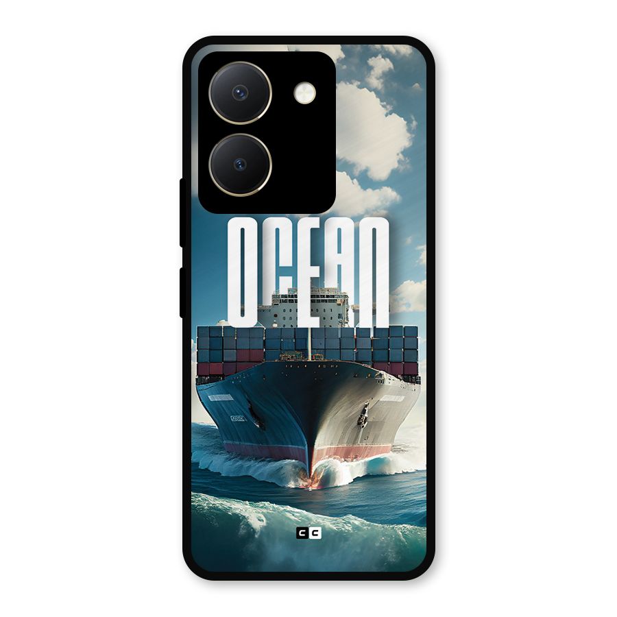 Ocean Life Metal Back Case for Vivo Y36