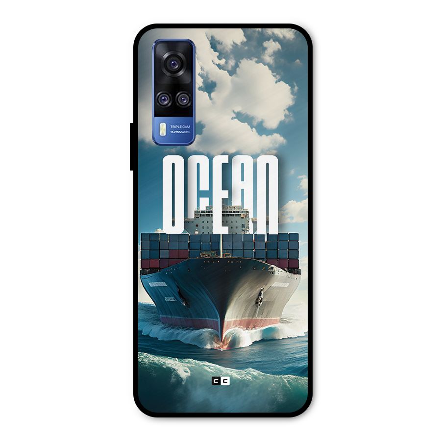 Ocean Life Metal Back Case for Vivo Y51A