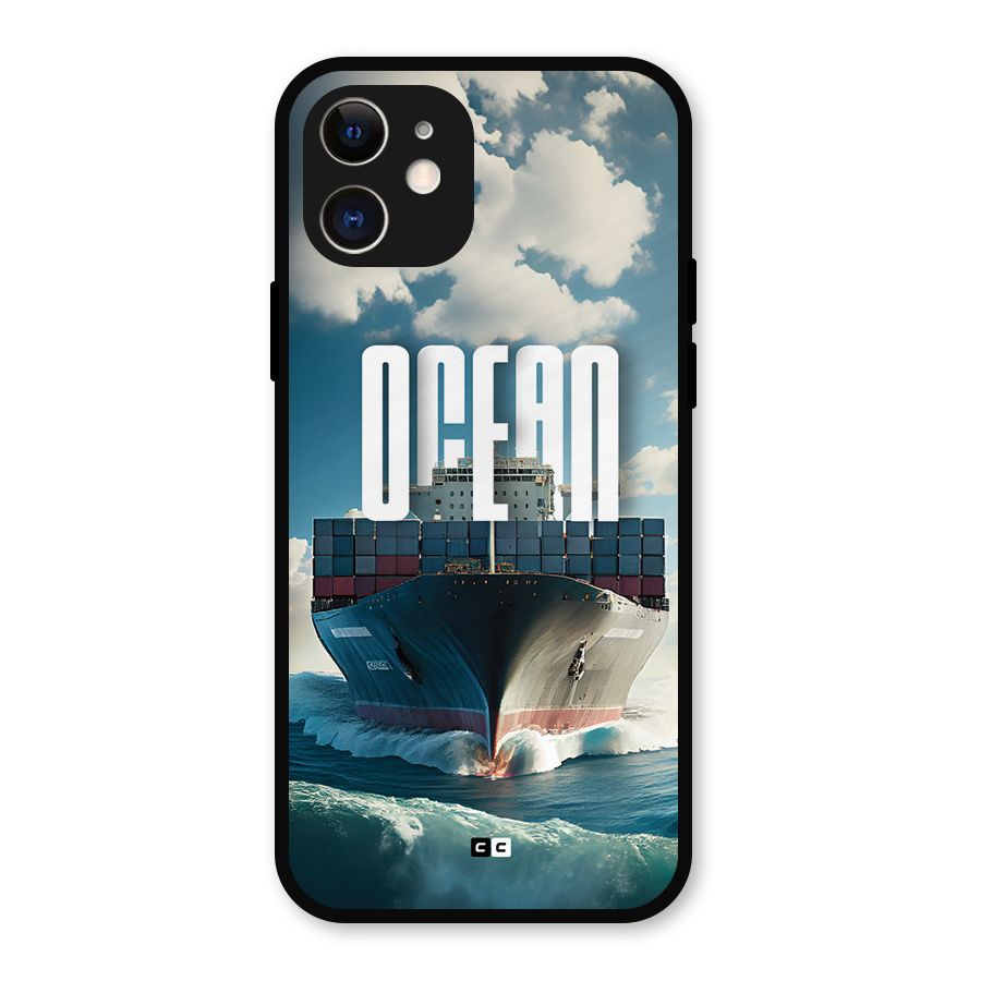Ocean Life Metal Back Case for iPhone 12