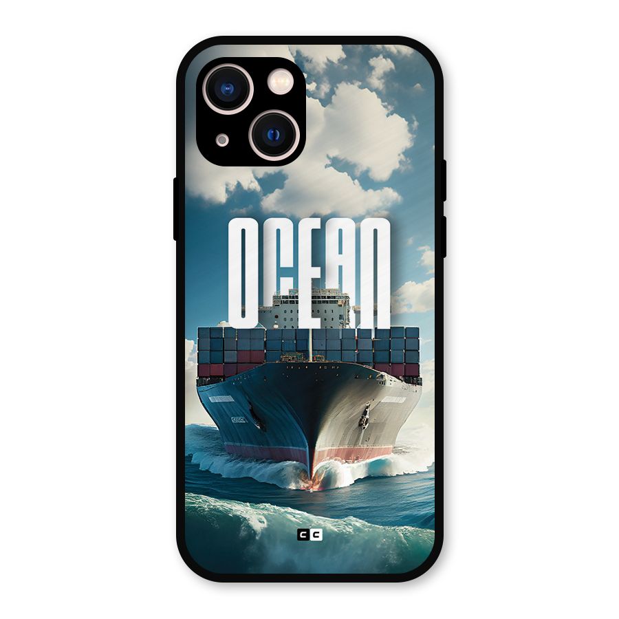 Ocean Life Metal Back Case for iPhone 13