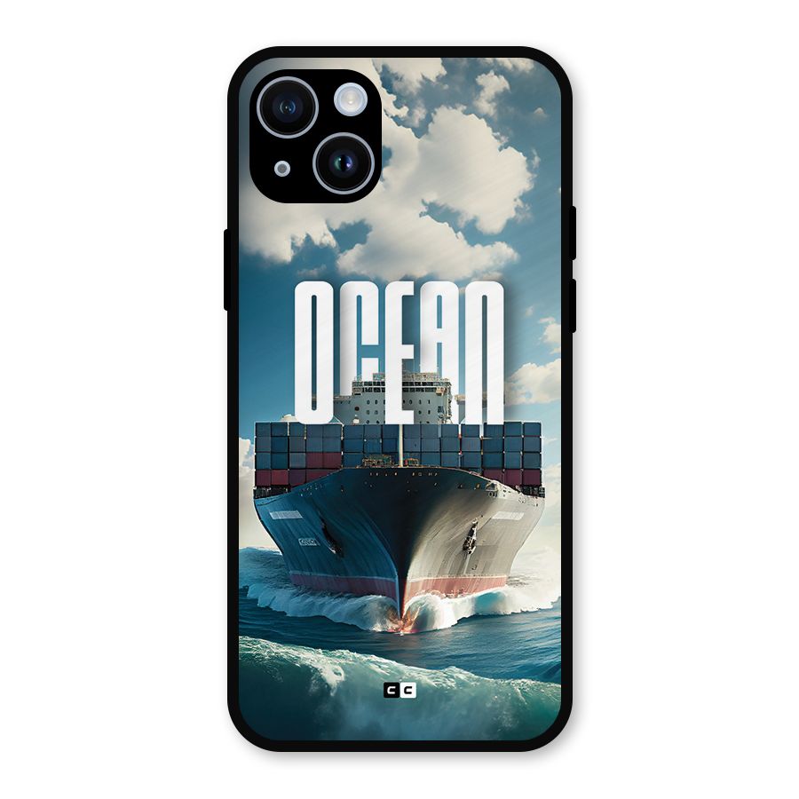 Ocean Life Metal Back Case for iPhone 14